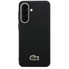 Lacoste Iconic Petit Pique Woven Logo MagSafe dėklas skirtas Samsung Galaxy A57 juodos spalvos