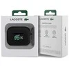 Lacoste Liquid Silicone Croc Logo dėklas skirtas AirPods Pro 2 juodos spalvos