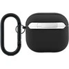 Lacoste Petit Pique Croc Logo Patch dėklas skirtas AirPods 4 juodos spalvos