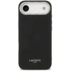 Lacoste PU Leather Champs Elysees MagSafe dėklas skirtas Apple iPhone Air juodos spalvos