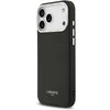 Lacoste PU Leather Champs Elysees MagSafe dėklas skirtas Apple iPhone 17 Pro Max juodos spalvos