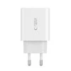 Laidinis įkroviklis 30W 2x PD USB-C + QC3.0 USB Tech-Protect C30W juodos spalvos