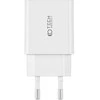Laidinis įkroviklis 30W PD USB-C + QC3.0 USB Tech-Protect NC30W juodos spalvos