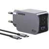 UGREEN „Nexode Pro“ 65W 3 prievadų GaN mini greitasis įkroviklis