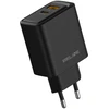 Laidinis įkroviklis Beline 45W USB-A/USB-C BLN2CB45 juodos spalvos