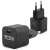 Laidinis įkroviklis TUMI Smart Power 20W USB-C juodos spalvos