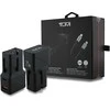 Laidinis įkroviklis TUMI Travel Adapteris 25W USB-C / USB-A + Kabelis USB-C/USB-C juodos spalvos