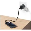 Laidinis įkroviklis USAMS CC290 T66 45W GaN 1xUSB-A 1xUSB-C sidabrinis