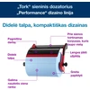 Laikiklis pramoniniam popieriui Tork Performance Wall Stand W1 (652108), pakabinamas, raudonos/juodos spalvos, metalinis