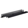 LANBERG AK-1201-B cable management panel type A 19 1U juodas