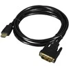 LANBERG CA-HDDV-10CC-0018-BK cable HDMI -> DVI-D 18+1 M/M Single Link. juodas 1.8m