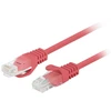 LANBERG PCU5-20CC-0025-R Lanberg Patchcord RJ45 kat. 5e UTP 0,25m Raudona, 10-Pak