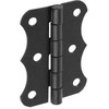Lankstas baldų durims Domax ZO 60, 48 cm, 0.1 cm, juoda