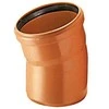 Lauko kanalizacijos alkūnė Magnaplast, Ø 110 mm x 30°