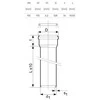 Lauko kanalizacijos vamzdis Magnaplast, Ø 110 mm, SN8, 1 m
