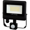 Lauko šviestuvas su judesio davikliu LED 30W neutraliai balta 230Vac, 3000lm, IP65, juodas, PHOTON, LED LINE
