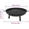 Laužavietė, 67,5x58x22,5cm, plienas