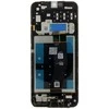 LCD ekranas + jutiklinis blokas + priekinis dangtelis Samsung A145 Galaxy A14 4G Juodas (Paslaugų paketas)