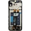 Dėklas LCD ekranas + jutiklinis blokas + priekinis dangtelis Samsung A146 Galaxy A14 5G Juodas (pakeitimų paketas)