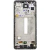 LCD ekranas + jutiklinis blokas Samsung A528B Galaxy A52s 5G Baltas (pakeitimų paketas)