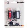 XQMAX Rinkinio LED dviračių šviesos su USB