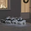 LED elniai 4 pcs Balta audinys