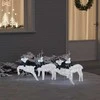 LED elniai 4 pcs Sidabro audinys