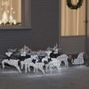 LED elniai 7 pcs Sidabro audinys
