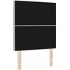 LED galvūgalis su LED juostelėmis Šviesiai pilka 80 cm Aksomas
