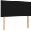 LED galvūgalis su LED juostelėmis Šviesiai pilka 90 cm Aksomas