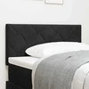 LED galvūgalis Juodas 100 cm Aksomas