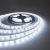 LED juosta PNI 2835W, šaltai balta, IP20, silikoninė, 5 metrų ilgio, jutiklinis mygtukas, maitinimo šaltinis 230V, reguliuojamo ryškumo, 300 LED 2835