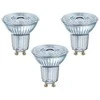 LED lempa Osram PAR16, 4,3W, GU10, 2700K, 350lm, 3vnt.