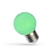 LED lempa, Spectrum, P45, 1W, E27, žalios spalvos