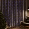 LED lempučių užuolaida, 3x3m, 300 mėlynų LED lempučių