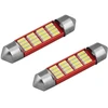 LED lemputės CANBUS 4014 16SMD festoon C5W C10W C3W 39mm baltos 12V 24V amio-01633