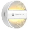 Telforceone Lamp LED naktinė lempa apvali PURE FLC-20 ALMA PIR baltos spalvos 500mAh Forever Light