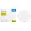 LED prožektorius PNI D-Light CL2503 3W, įleidžiamas, apvalus 9 cm, 6400K, 230V maitinimo šaltinis, 330 lm, šaltai balta spalva