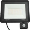 LED prožektorius su jutikliu, šaltos baltos spalvos, 100W