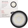 LED šviestuvas PNI D-Light 2200 tipo High Bay, 200W, 27000lm, 6500K, 230 V maitinimo šaltinis, IP65, pramoniniam apšvietimui aukštose patalpose