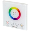 LED valdiklio pultas, montuojamas sienoje, su spalvų ratu, RGBW/RGB+CCT, RF 2,4GHz, TUYA, VARIANTE, LED line PRIME
