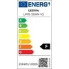 Ledlife ŠVIEST TVIRT LPFS-20WN V2 20W LED 4000K