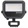 Ledvance 11-17W LED prožektorius FL 20 GEN4, juodas, 4000K, IP65, su judesio davikliu
