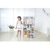 Alisos lėlių namelis 3 aukštų 4 kambarių 9 baldų komplektas ECOTOYS