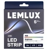 Lemlux LED juosta, 5m ritė, 24Vdc, 14W/m, COB 576LED/m, RGB, IP20, 180°