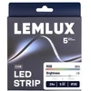 Lemlux LED juosta, 5m ritė, 24Vdc, 19W/m, COB 720LED/m, RGB, IP20, skaitmeninė IC WS2811 20pix/m