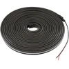 Lemlux NEON FLEX LED juosta juoda, 24Vdc, 8W/m, 144lm/m, 4000K, 4x10mm, IP67 5m ritė