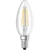 Lemputė STANDART, LED, B35, 4.3W, E14, 2700K, 470lm, skaidri