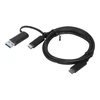 LENOVO HYBRID USB-C SU USB-A kabeliu