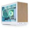 Lian Li DAN kompiuterio korpusass A3-mATX Wood Edition PC-kompiuterio korpusas, Tempered Glass, Micro-ATX – Buche, baltos spalvos